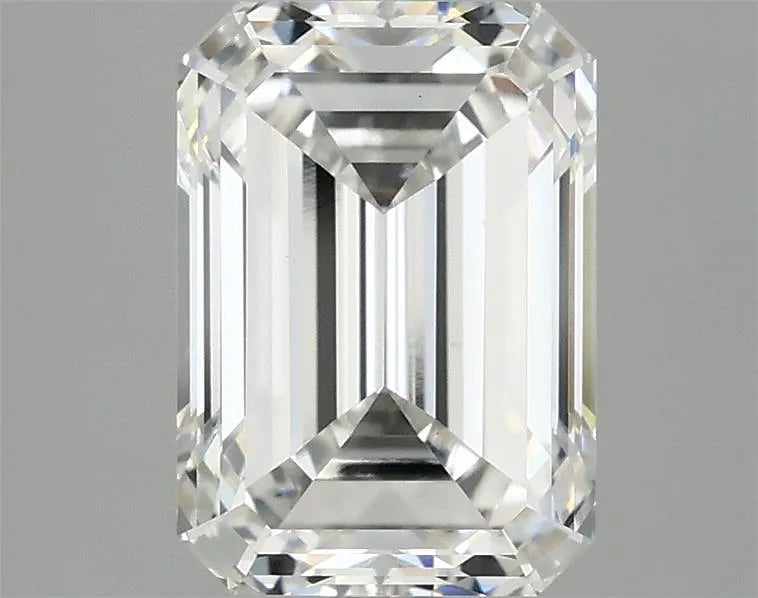3.03ct Emerald Lab Grown Diamond (Colour F, Clarity VS1, IGI Certified)
