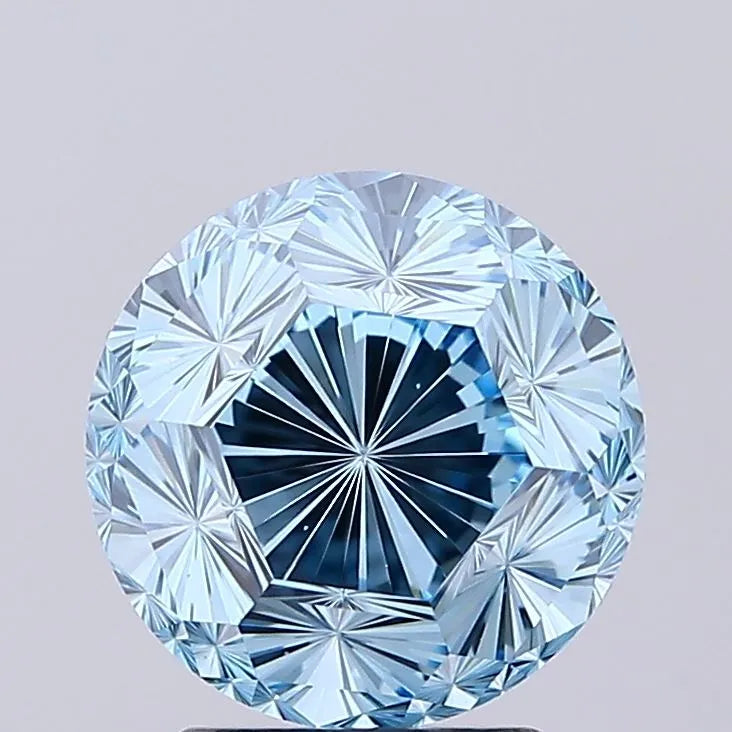 3.03ct Other Lab Grown Diamond (Colour Fancy Vivid Blue, Clarity VVS2, IGI Certified)