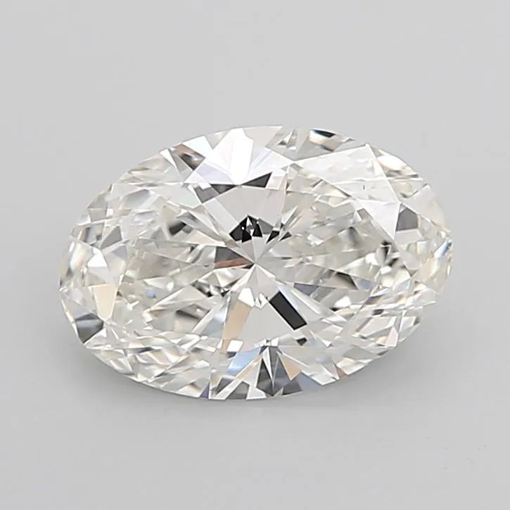 3.04ct Oval Lab Grown Diamond (Colour G, Clarity VVS2, IGI Certified)