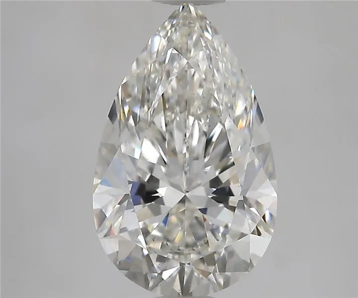 3.05ct Pear Lab Grown Diamond (Colour F, Clarity VS2, IGI Certified)