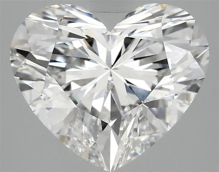 3.08ct Heart Lab Grown Diamond (Colour E, Clarity VS1, IGI Certified)
