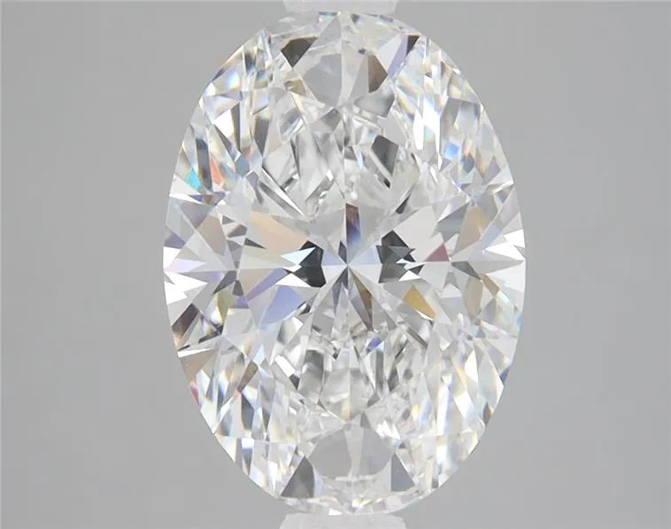 3.09ct Oval Lab Grown Diamond (Colour D, Clarity VVS2, IGI Certified)