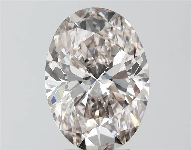 3.10ct Oval Lab Grown Diamond (Colour J, Clarity VVS2, IGI Certified)