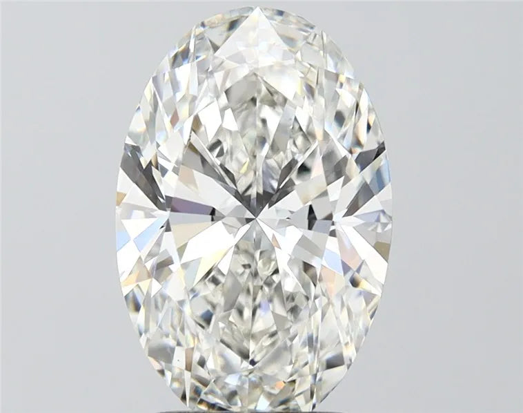 3.21ct Oval Lab Grown Diamond (Colour G, Clarity VS1, IGI Certified)