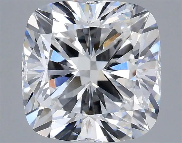 3.47ct Cushion modified Lab Grown Diamond (Colour E, Clarity VVS2, IGI Certified)