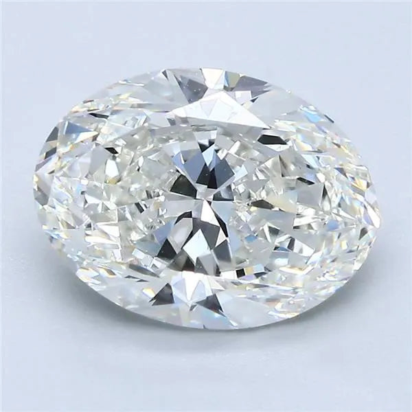 3.50ct Oval Natural Diamond (Colour H, Clarity VVS2, Cut EX, GIA Certified)