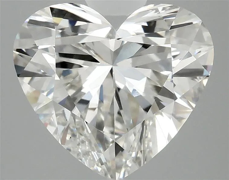 3.51ct Heart Lab Grown Diamond (Colour G, Clarity VS1, IGI Certified)