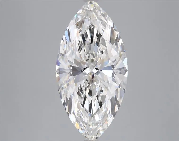 3.55ct Marquise Lab Grown Diamond (Colour G, Clarity VVS2, IGI Certified)