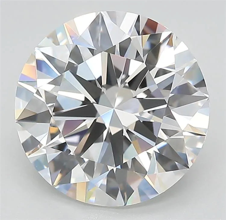 3.66ct Round Lab Grown Diamond (Colour E, Clarity IF, Cut ID, IGI Certified)