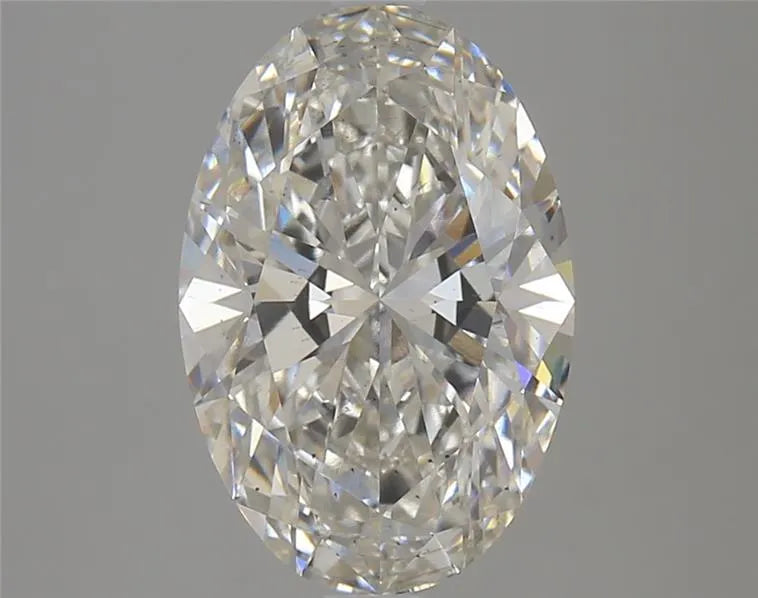 3.77ct Oval Lab Grown Diamond (Colour F, Clarity SI1, IGI Certified)