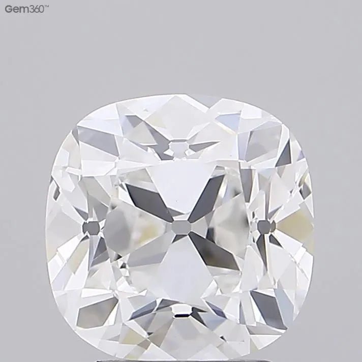 3.00ct Cushion modified Lab Grown Diamond (Colour F, Clarity VVS2, IGI Certified) - Jewelry by Cleo