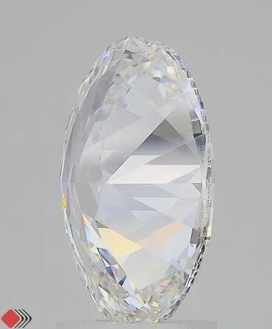 3.00ct Oval Lab Grown Diamond (Colour F, Clarity VVS2, IGI Certified) - Jewelry by Cleo