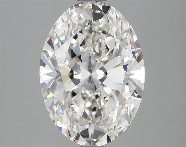 3.00ct Oval Lab Grown Diamond (Colour G, Clarity VS1, IGI Certified) - Jewelry by Cleo