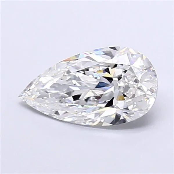 3.00ct Pear Lab Grown Diamond (Colour F, Clarity VS1, IGI Certified) - Jewelry by Cleo