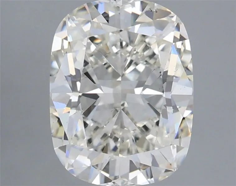 3.01ct Cushion brilliant Lab Grown Diamond (Colour H, Clarity VS2, IGI Certified) - Jewelry by Cleo