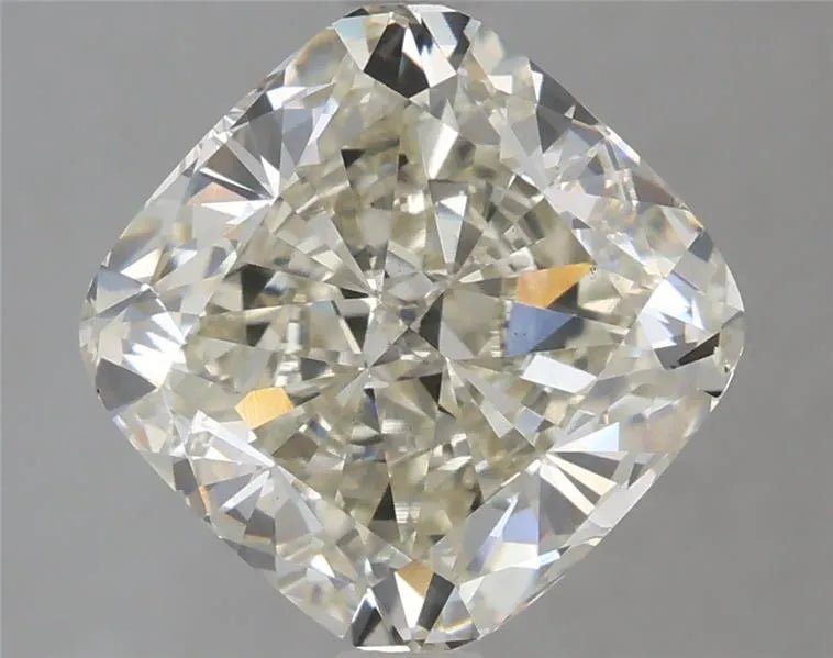 3.01ct Cushion brilliant Lab Grown Diamond (Colour I, Clarity VS1, IGI Certified) - Jewelry by Cleo
