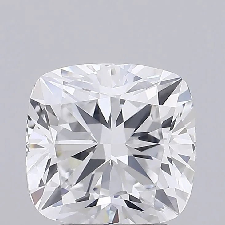 3.01ct Cushion modified Lab Grown Diamond (Colour E, Clarity VVS2, IGI Certified) - Jewelry by Cleo