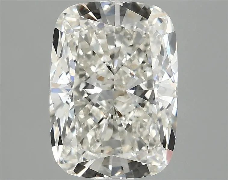 3.01ct Cushion modified Lab Grown Diamond (Colour H, Clarity VVS2, IGI Certified) - Jewelry by Cleo