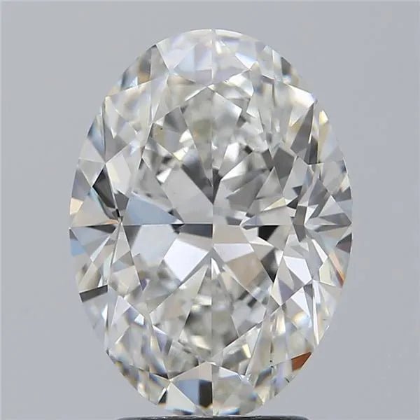 3.01ct Oval Lab Grown Diamond (Colour F, Clarity VS1, IGI Certified) - Jewelry by Cleo