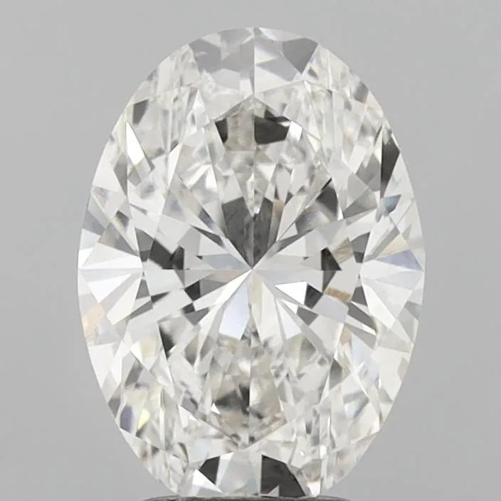 3.01ct Oval Lab Grown Diamond (Colour F, Clarity VVS2, IGI Certified) - Jewelry by Cleo