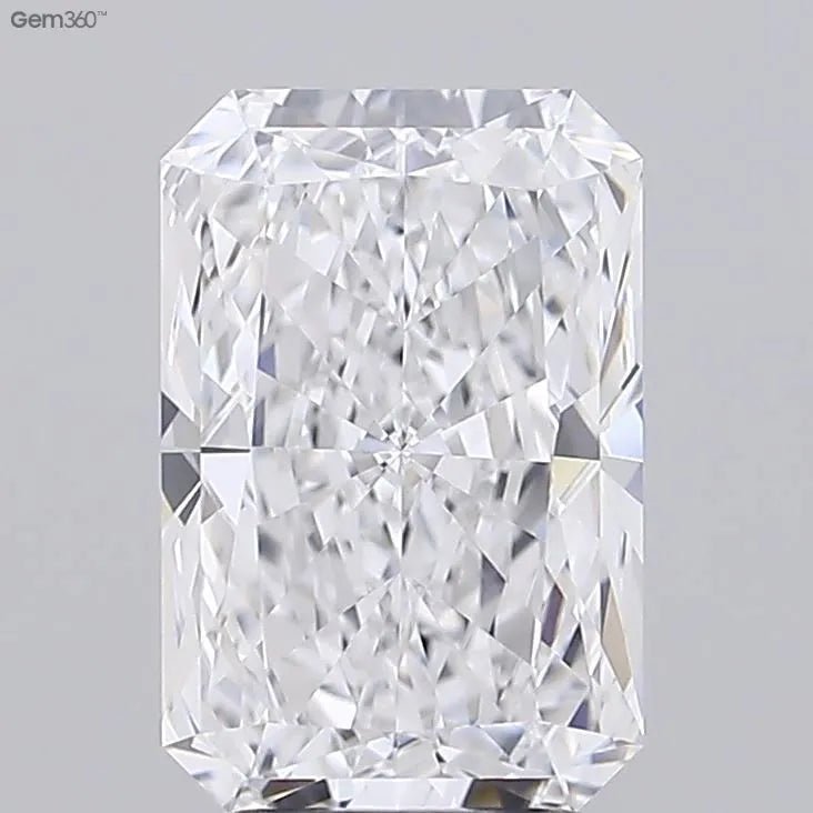 3.01ct Radiant Lab Grown Diamond (Colour E, Clarity VVS2, GIA Certified) - Jewelry by Cleo