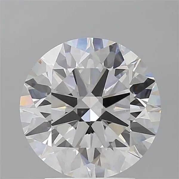 3.01ct Round Lab Grown Diamond (Colour F, Clarity VVS1, Cut EX, IGI Certified) - Jewelry by Cleo