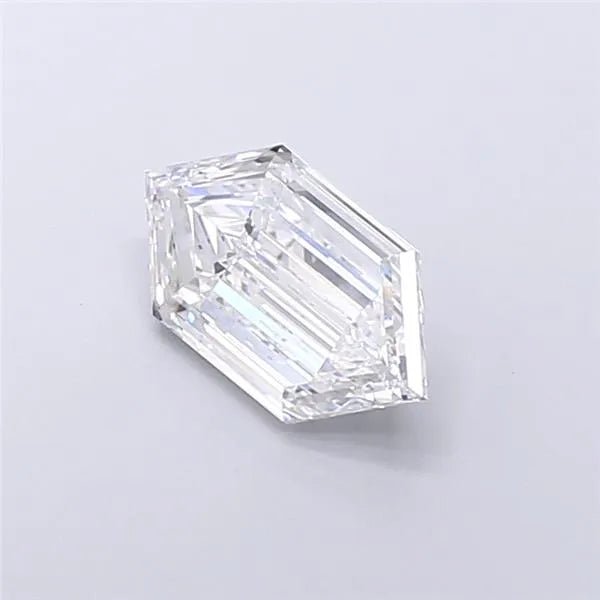 3.02ct Hexagonal Lab Grown Diamond (Colour D, Clarity VS2, IGI Certified) - Jewelry by Cleo