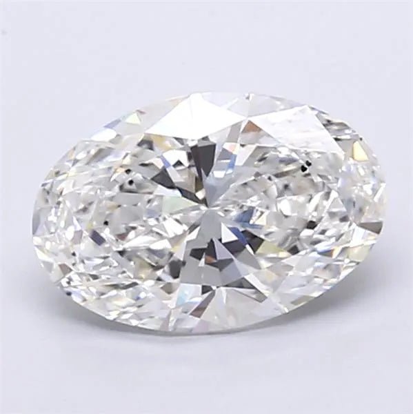3.02ct Oval Lab Grown Diamond (Colour E, Clarity VS2, IGI Certified) - Jewelry by Cleo
