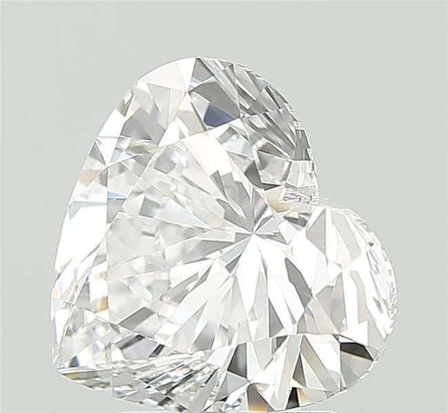3.03ct Heart Lab Grown Diamond (Colour D, Clarity VVS2, IGI Certified) - Jewelry by Cleo