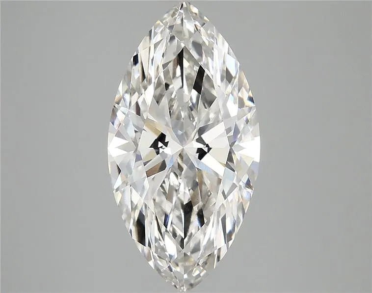 3.03ct Marquise Lab Grown Diamond (Colour G, Clarity VVS2, IGI Certified) - Jewelry by Cleo