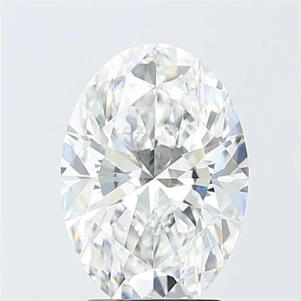 3.03ct Oval Lab Grown Diamond (Colour F, Clarity VVS1, IGI Certified) - Jewelry by Cleo