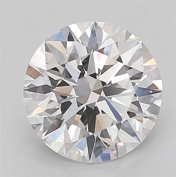 3.03ct Round Lab Grown Diamond (Colour D, Clarity VVS1, Cut ID, IGI Certified) - Jewelry by Cleo
