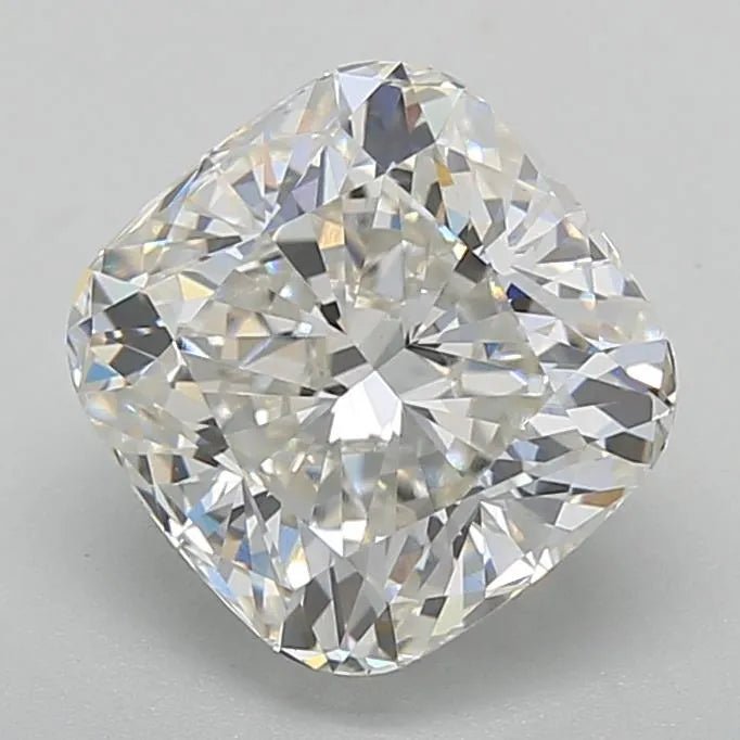 3.04ct Cushion brilliant Lab Grown Diamond (Colour G, Clarity VVS2, IGI Certified) - Jewelry by Cleo