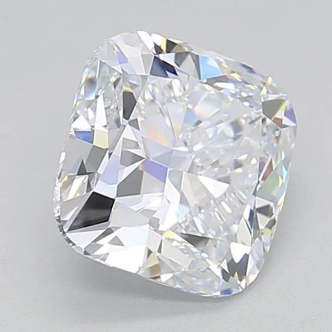 3.05ct Cushion brilliant Lab Grown Diamond (Colour E, Clarity IF, IGI Certified) - Jewelry by Cleo
