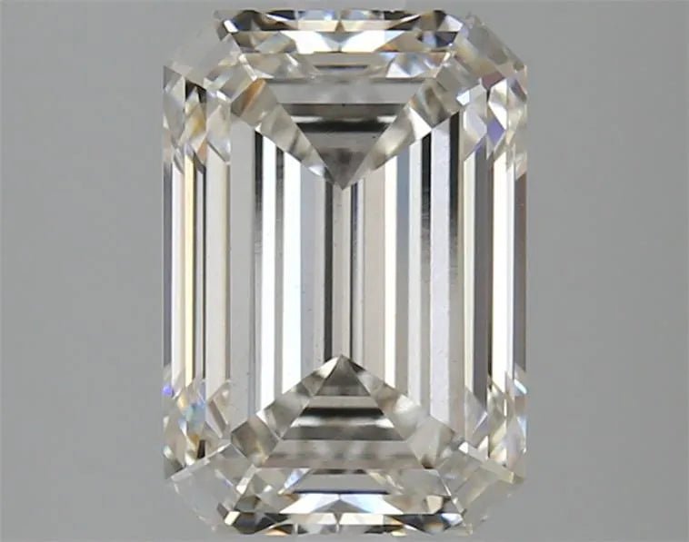 3.05ct Emerald Lab Grown Diamond (Colour H, Clarity VS2, IGI Certified) - Jewelry by Cleo