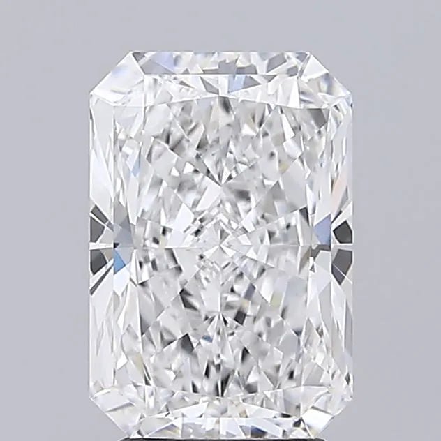 3.05ct Radiant Lab Grown Diamond (Colour D, Clarity VVS2, IGI Certified) - Jewelry by Cleo