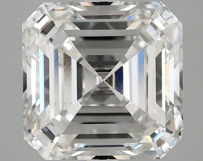 3.06ct Asscher Lab Grown Diamond (Colour F, Clarity VVS2, IGI Certified) - Jewelry by Cleo