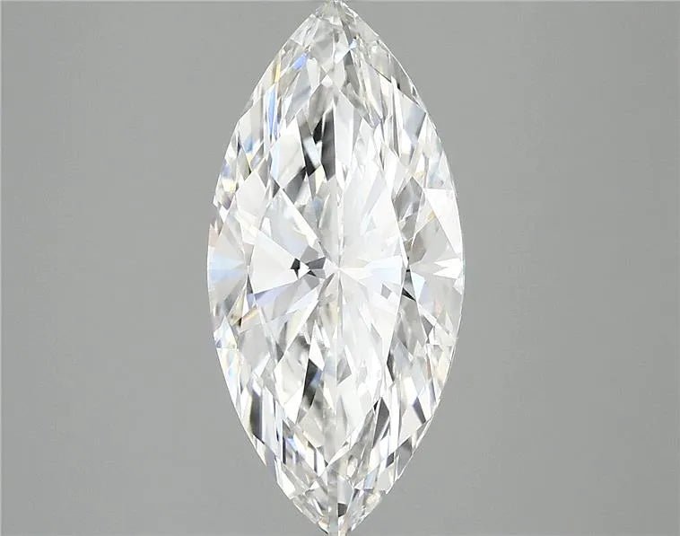 3.06ct Marquise Lab Grown Diamond (Colour E, Clarity VVS2, IGI Certified) - Jewelry by Cleo