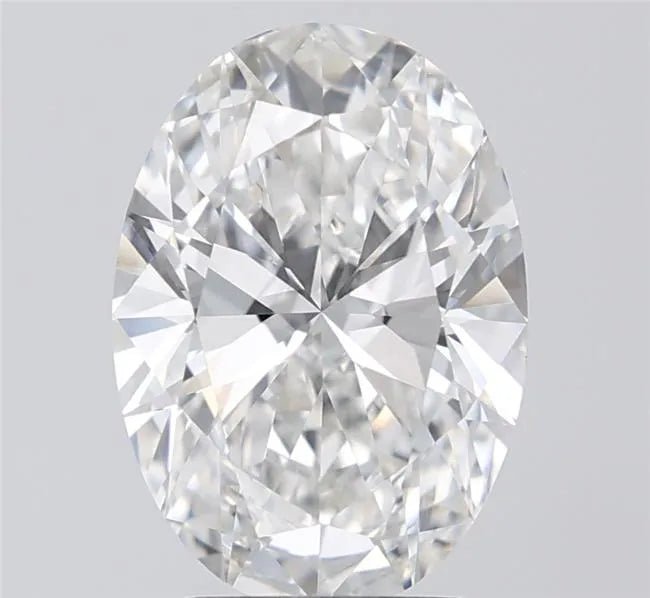 3.06ct Oval Lab Grown Diamond (Colour F, Clarity VVS2, IGI Certified) - Jewelry by Cleo