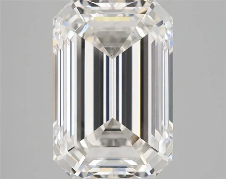 3.09ct Emerald Lab Grown Diamond (Colour G, Clarity VS1, IGI Certified) - Jewelry by Cleo