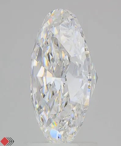 3.09ct Oval Lab Grown Diamond (Colour E, Clarity VVS2, IGI Certified) - Jewelry by Cleo