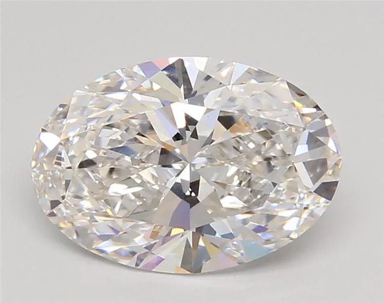 3.09ct Oval Lab Grown Diamond (Colour G, Clarity VS1, IGI Certified) - Jewelry by Cleo
