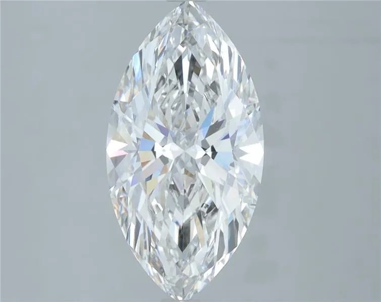 3.17ct Marquise Lab Grown Diamond (Colour F, Clarity VS1, IGI Certified) - Jewelry by Cleo