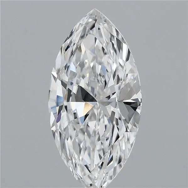 3.20ct Marquise Lab Grown Diamond (Colour E, Clarity VVS2, IGI Certified) - Jewelry by Cleo