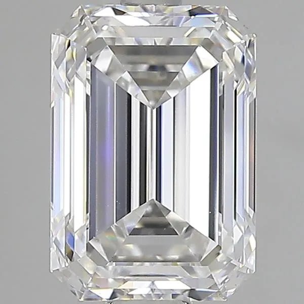 3.33ct Emerald Lab Grown Diamond (Colour E, Clarity VS1, IGI Certified) - Jewelry by Cleo