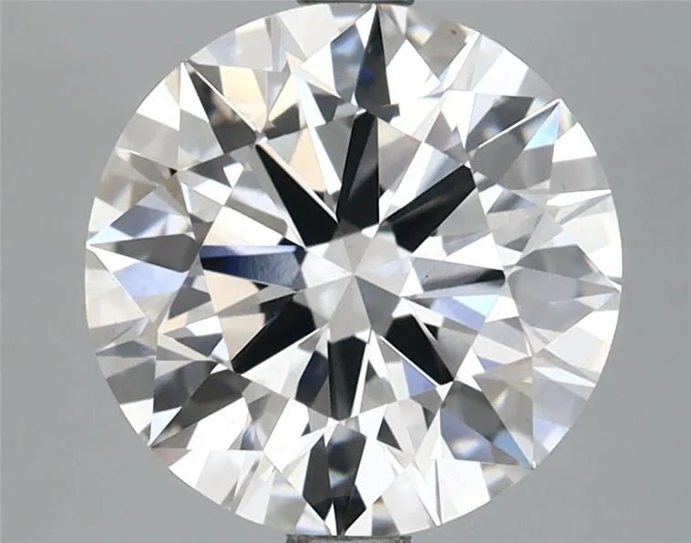 3.35ct Round Lab Grown Diamond (Colour D, Clarity VS1, Cut ID, IGI Certified) - Jewelry by Cleo