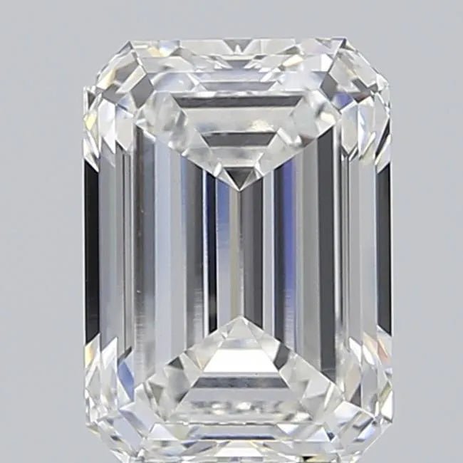3.50ct Emerald Lab Grown Diamond (Colour E, Clarity VVS2, IGI Certified) - Jewelry by Cleo