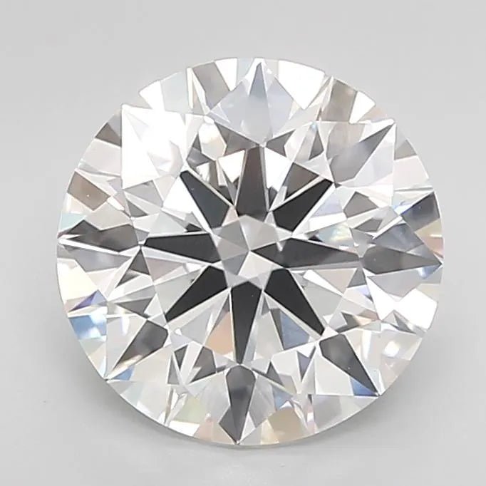 3.50ct Round Lab Grown Diamond (Colour F, Clarity VVS2, Cut ID, IGI Certified) - Jewelry by Cleo
