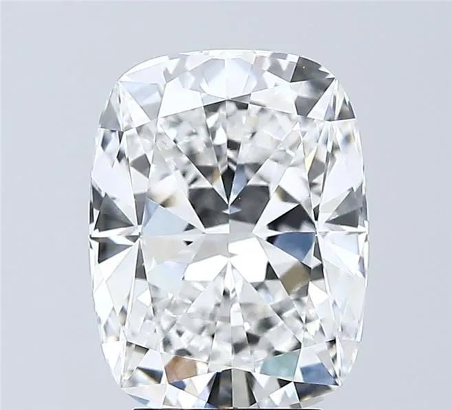 3.51ct Cushion modified Lab Grown Diamond (Colour E, Clarity VVS2, IGI Certified) - Jewelry by Cleo