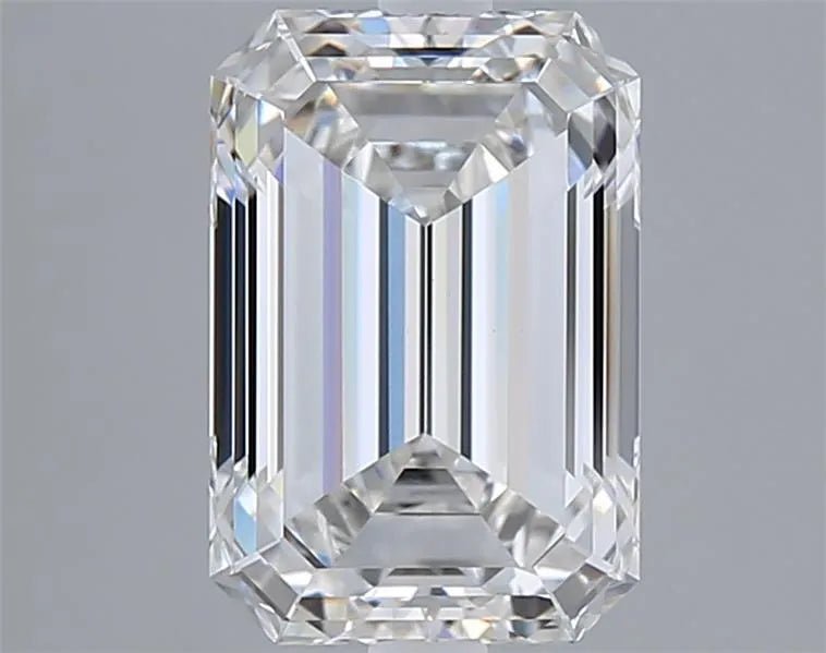 3.56ct Emerald Lab Grown Diamond (Colour F, Clarity VVS2, IGI Certified) - Jewelry by Cleo